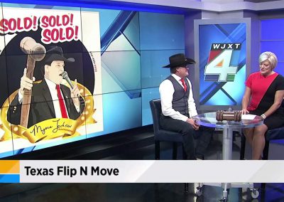 News4JAX TV Interview – Myers Jackson Texas Flip N Move