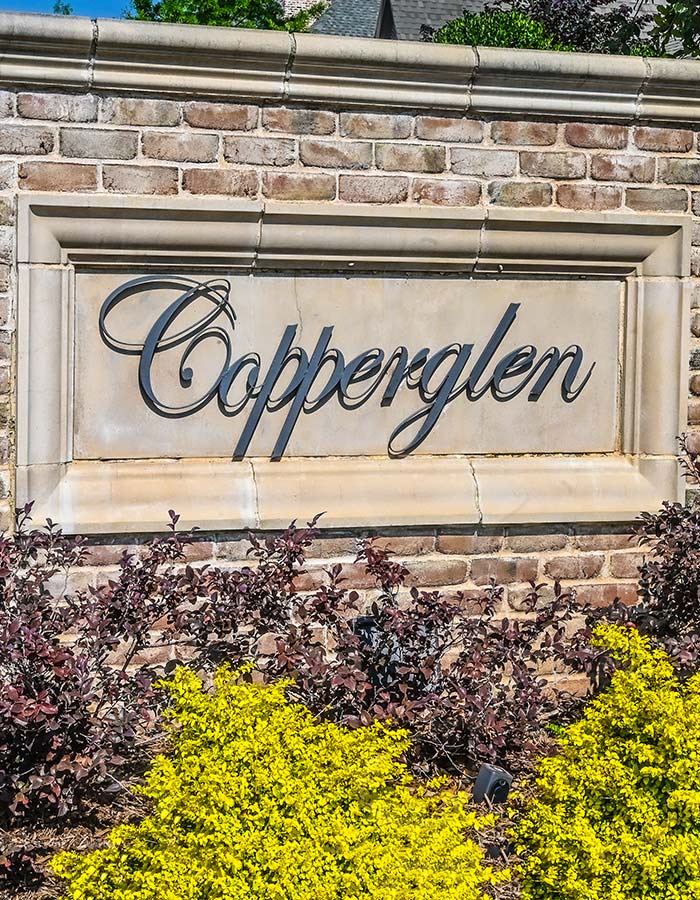Copperglen Sign