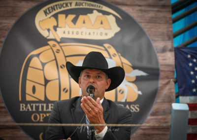 Aaron Walker Auctioneer Kentucky Auctioneers Association Battle of the Bluegrass