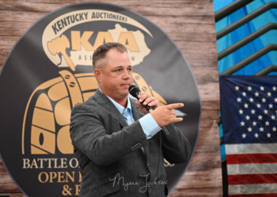 Andrew Wagner Auctioneer Kentucky Auctioneers Association Battle of the Bluegrass