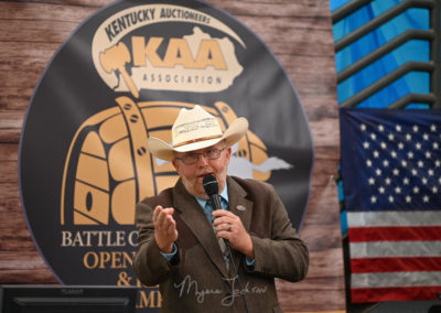 Geral Wells Auctioneer Kentucky Auctioneers Association Battle of the Bluegrass