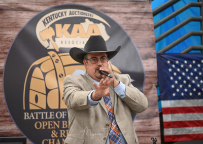 Michael Imbrogno Auctioneer Kentucky Auctioneers Association Battle of the Bluegrass