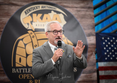 Paul McCartan Auctioneer Kentucky Auctioneers Association Battle of the Bluegrass