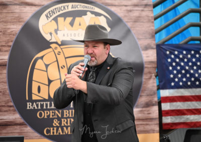 Shaun Logsdon Auctioneer Kentucky Auctioneers Association Battle of the Bluegrass