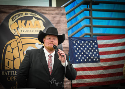 Will Gregory Auctioneer Kentucky Auctioneers Association Battle of the Bluegrass