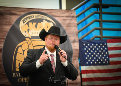 Will Gregory Auctioneer Kentucky Auctioneers Association Battle of the Bluegrass