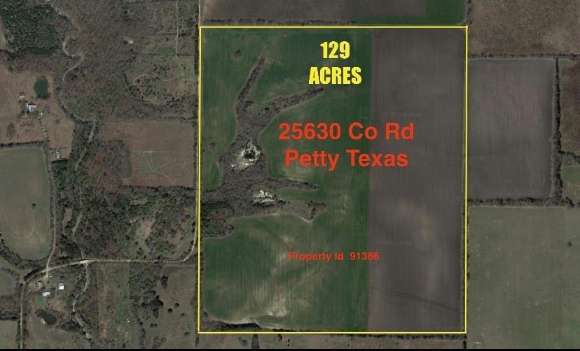 TX Land Auctions:  10-129 Acre Properties for Sale in Brookston/Petty
