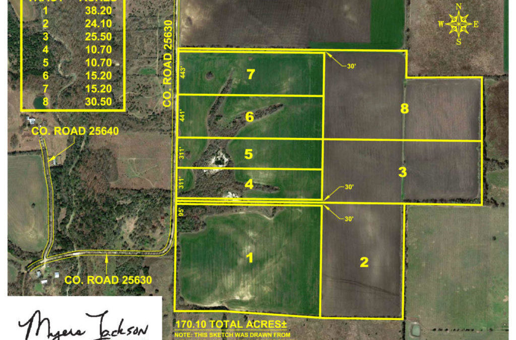 Acreage for Sale in Lamar County, TX 10-70 Acres