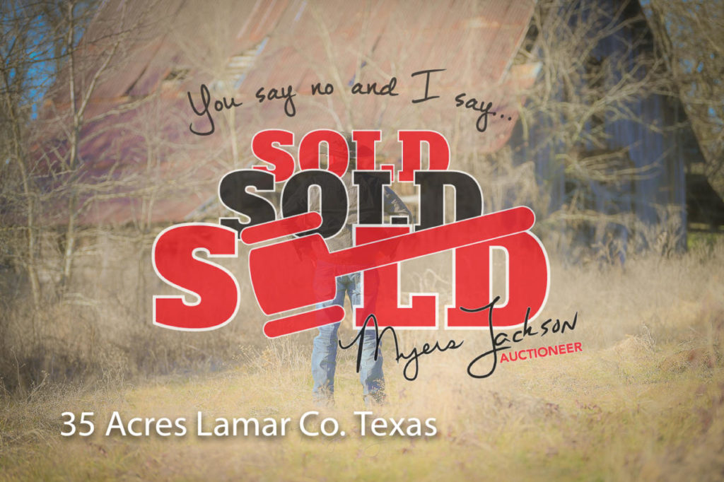 35 Acres SOLD SOLD SOLD Lamar County TX