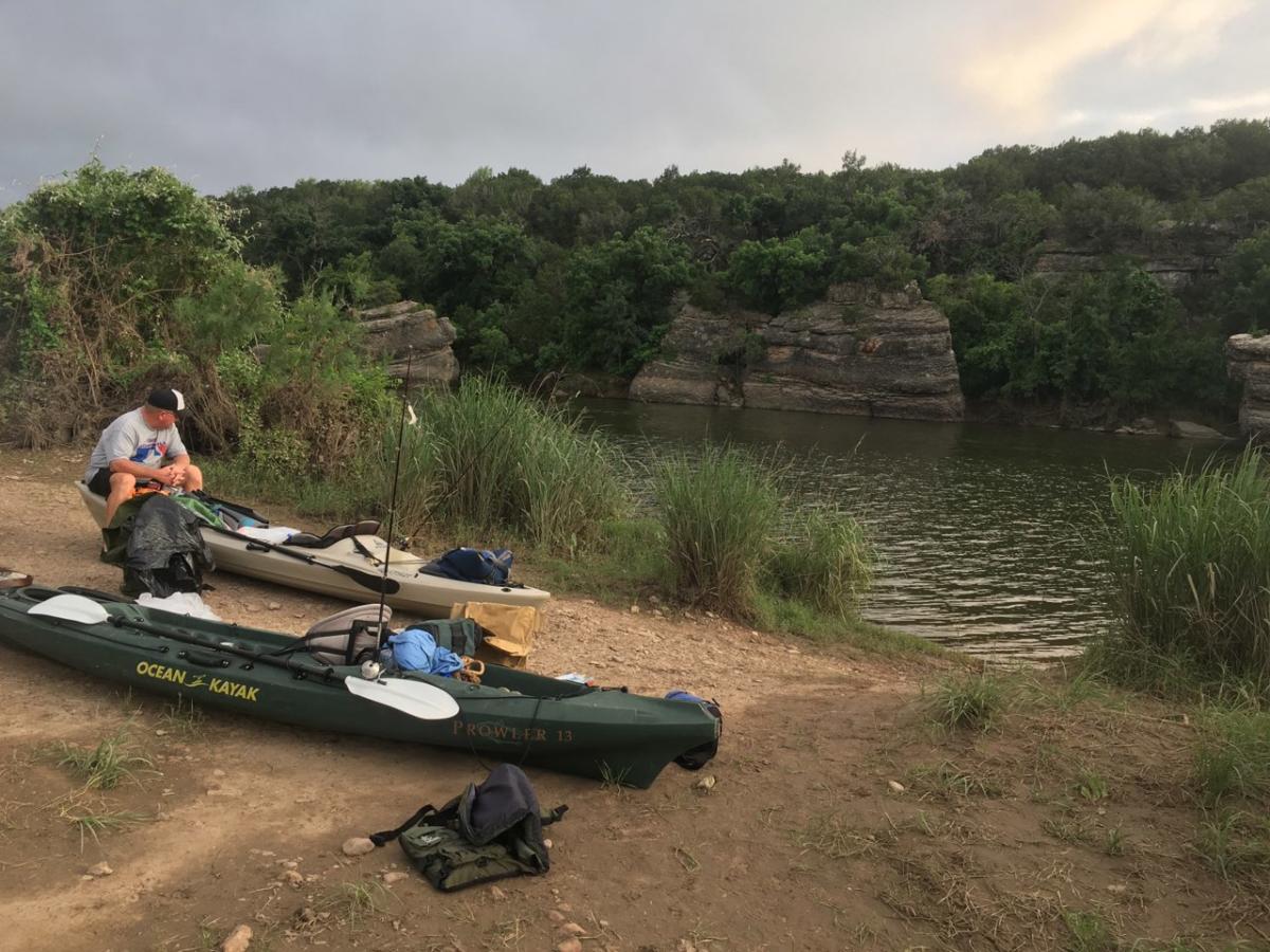 Camping in Texas, Mark Donahew land specialist
