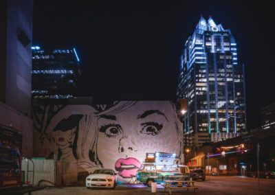 Austin Night Life - DownTown Austin - Austin Art