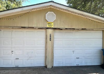 2 car attached garage