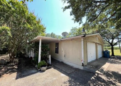 front porch with ramp