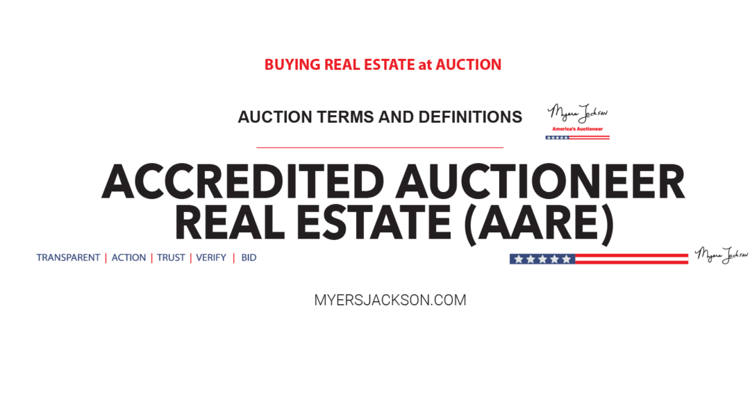 Accredited Auctioneer Real Estate (AARE)