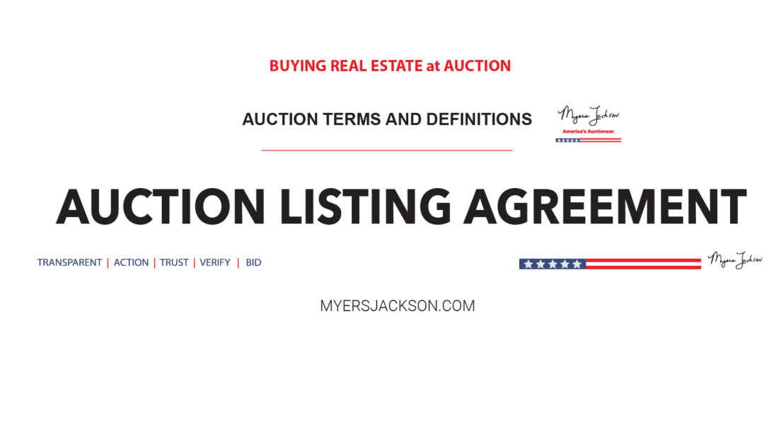 Auction Listing Agreement