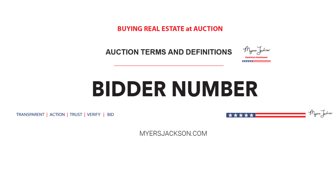 Bidder Number