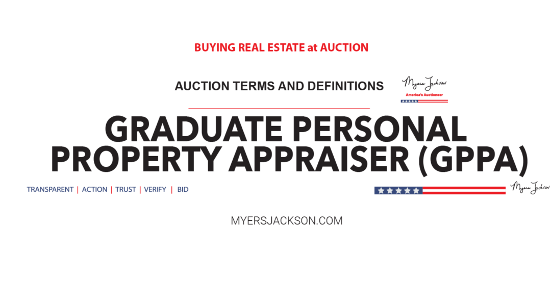 Graduate Personal Property Appraiser (GPPA)