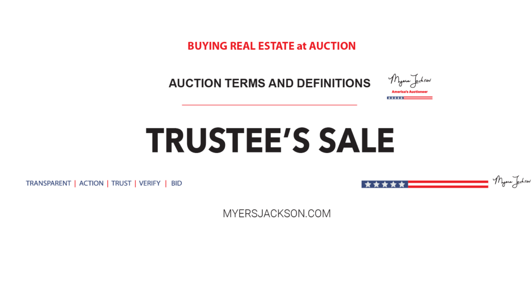 Trustee’s Sale