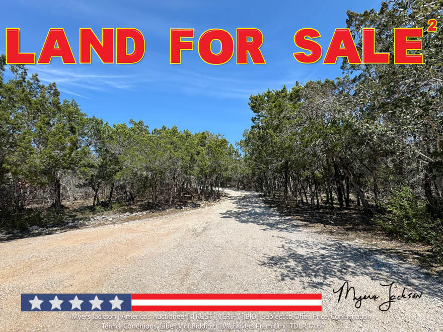 land for sale at auction burnet county texas 