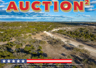 10 Acre Hill County land Auction Junction Texas