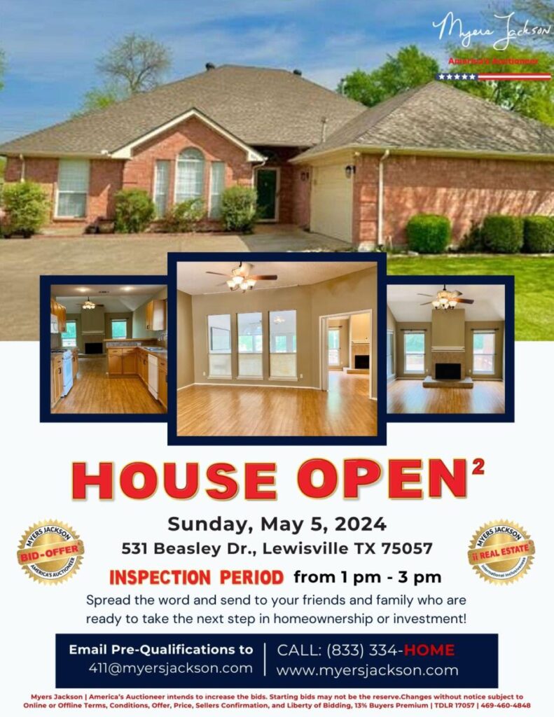 Lewisville home auction