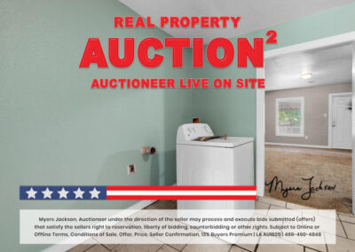 Laundry Room view Shreveport LA House for Sale at Auction