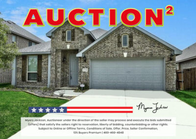 4104 Sublett Way Kaufman TX Home Real Estate Auction