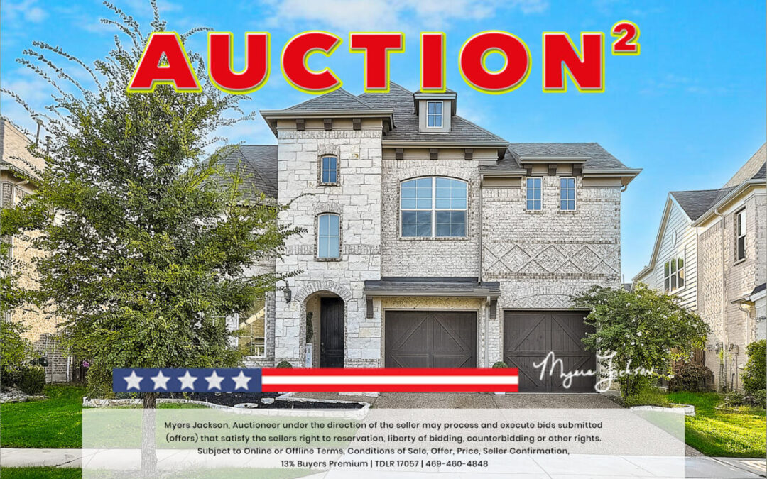 1324 Mary Horn Dr Aubrey TX House for Sale at Auction View with phrase Auction overlaid