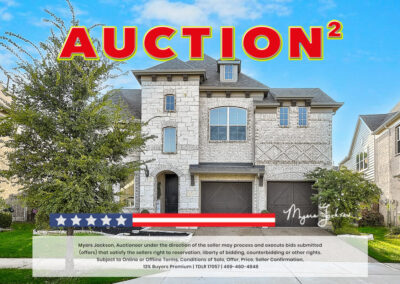 1324 Mary Horn Dr Aubrey TX House for Sale at Auction View with phrase Auction overlaid