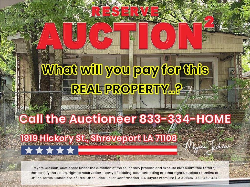 1919 Hickory St., Shreveport LA 71108