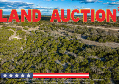 s3660 Spring Xing Junction Texas Hill Country Land Auction