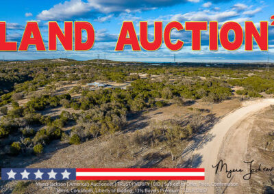 s3660 Spring Xing Junction Texas Hill Country Land Auction