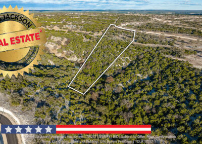 s3660 Spring Xing Junction Texas Hill Country Land Auction