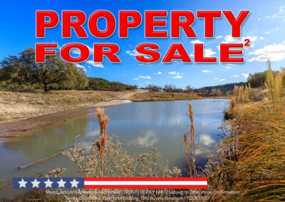 s3660 Spring Xing Junction Texas Hill Country Land Auction