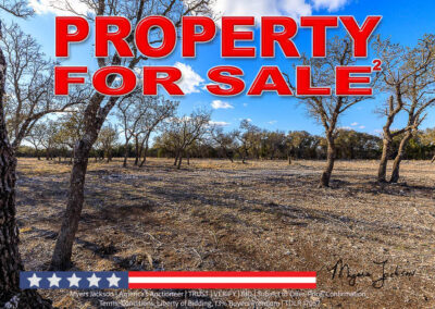 s3660 Spring Xing Junction Texas Hill Country Land Auction