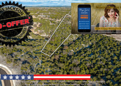 s3660 Spring Xing Junction Texas Hill Country Land Auction