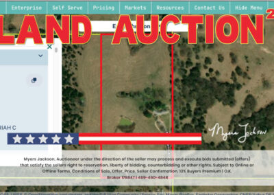 600 N Ragan Ln Milburn OK Johnston County Land for Sale at Auction