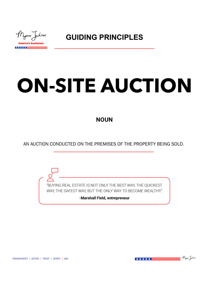 On-Site Auction