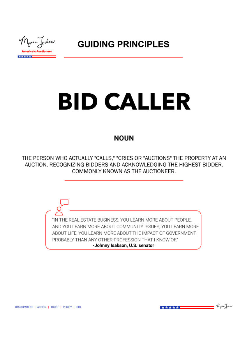 Bid Caller