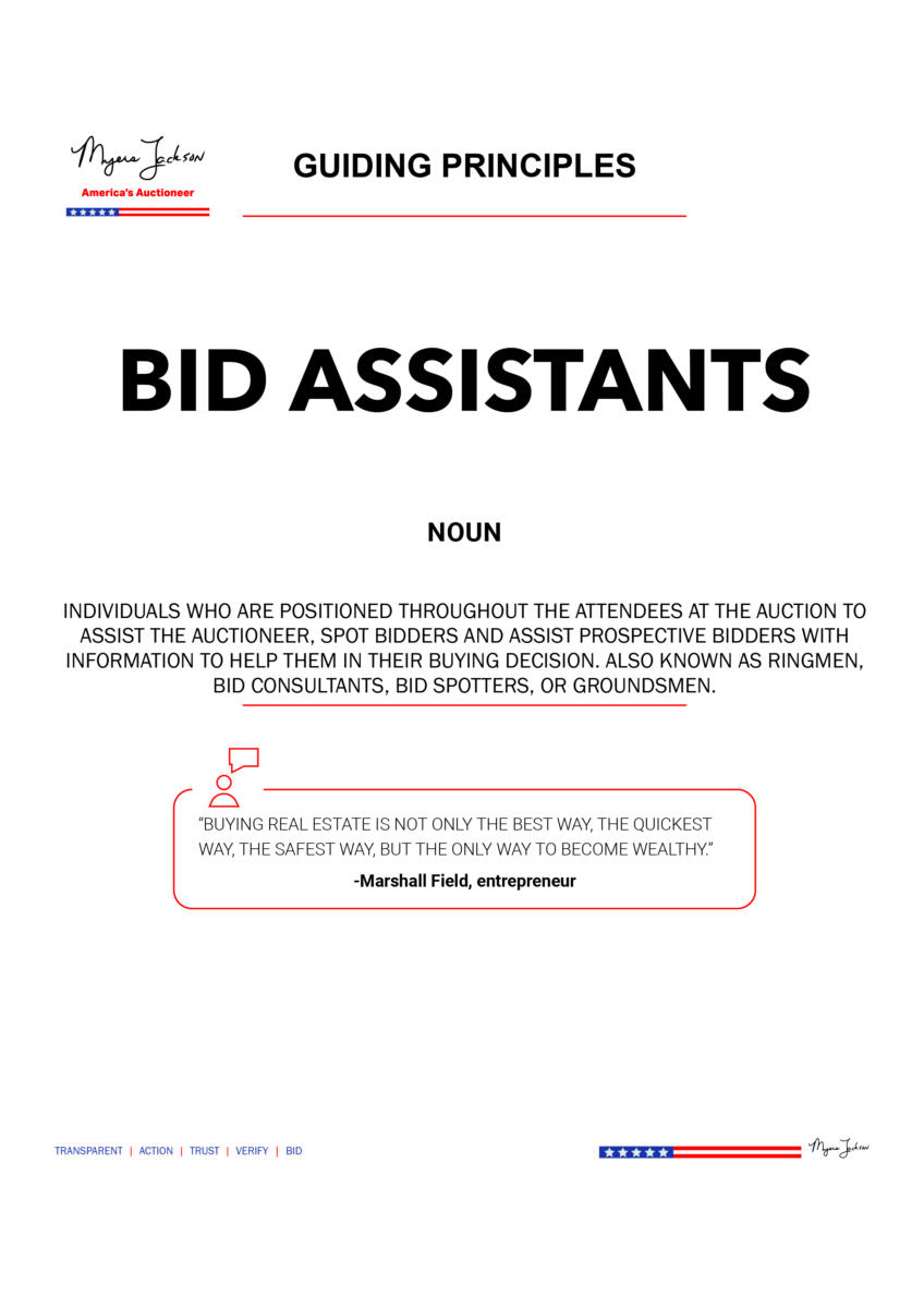 Bid Assistants