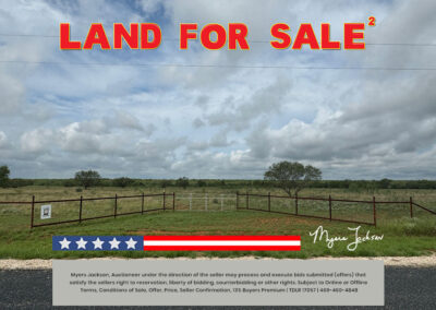 134 Acres Goose Creek Ranch Land Auction Jourdanton TX