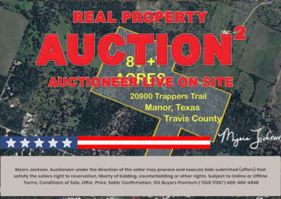 20900 Trappers Trl Manor TX Land for Sale at Auction