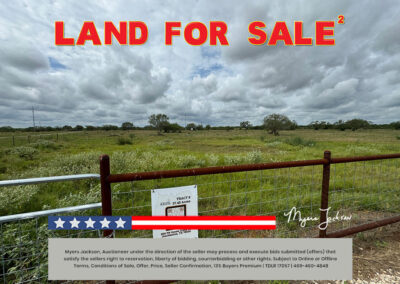 134 Acres Goose Creek Ranch Land Auction Jourdanton TX