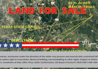 20900 Trappers Trl Manor TX Land for Sale at Auction