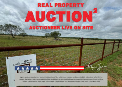 134 Acres Goose Creek Ranch Land Auction Jourdanton TX