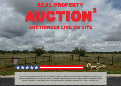 134 Acres Goose Creek Ranch Land Auction Jourdanton TX