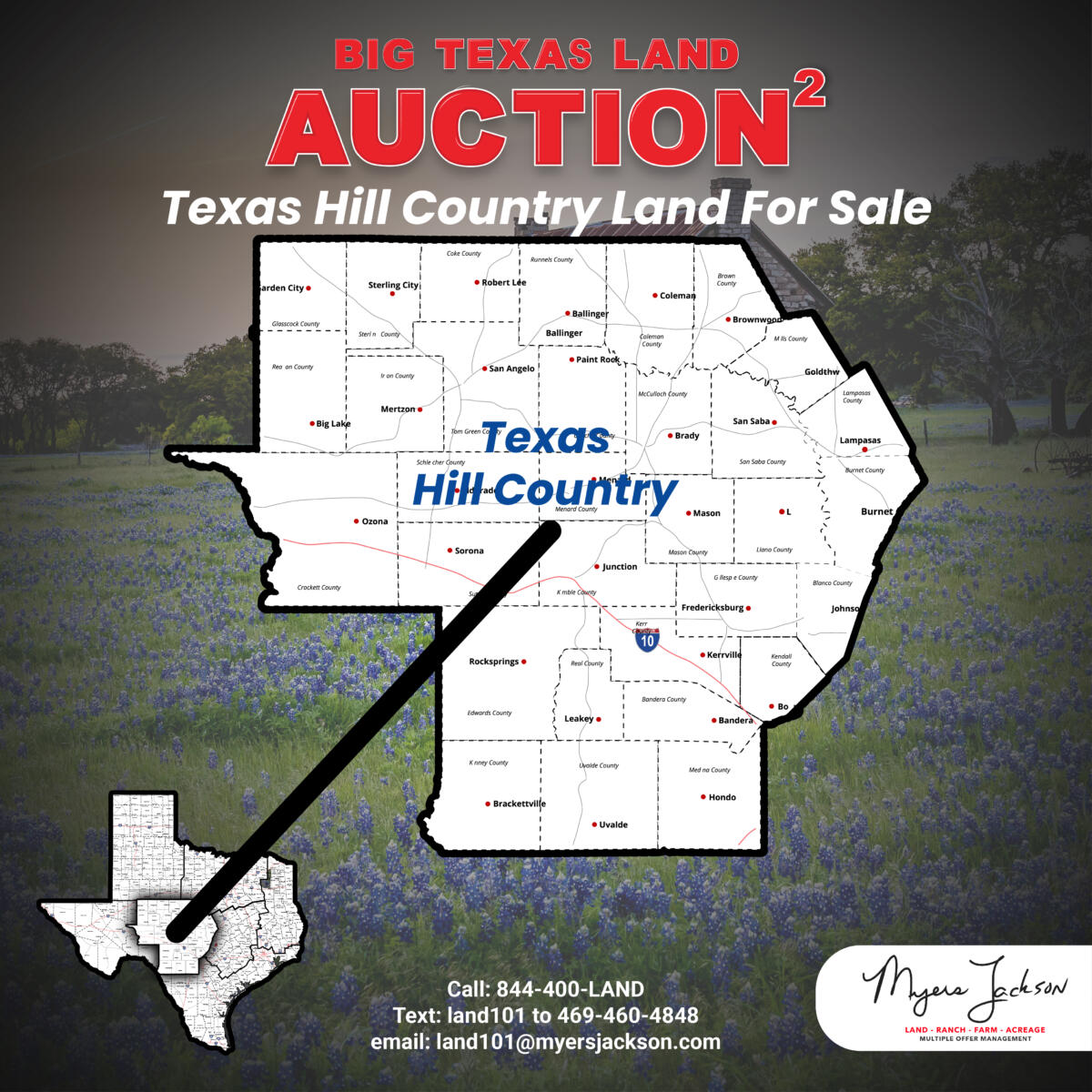 Texas Hill Country Land Auction 
