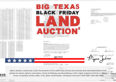 Big Texas Black Friday Land Auction