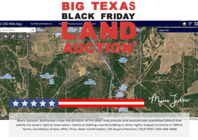 Big Texas Black Friday Land Auction