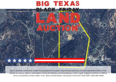 Big Texas Black Friday Land Auction